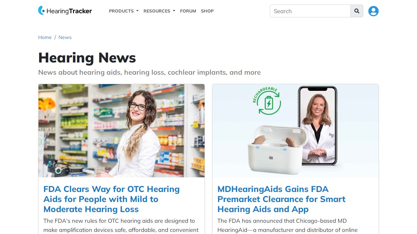 Hearing News: News about hearing aids, hearing loss ... - Hearing Tracker