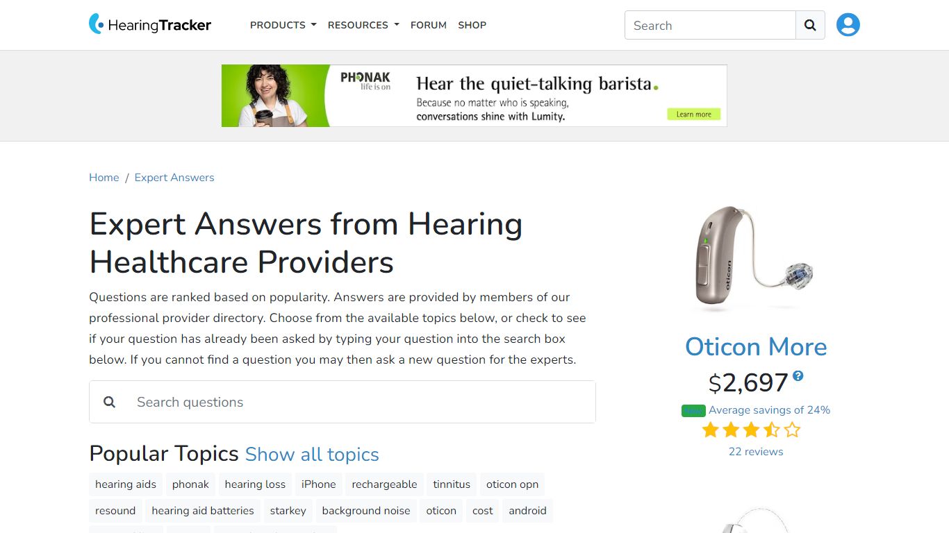 Expert Answers from Hearing Healthcare Providers - Hearing Tracker